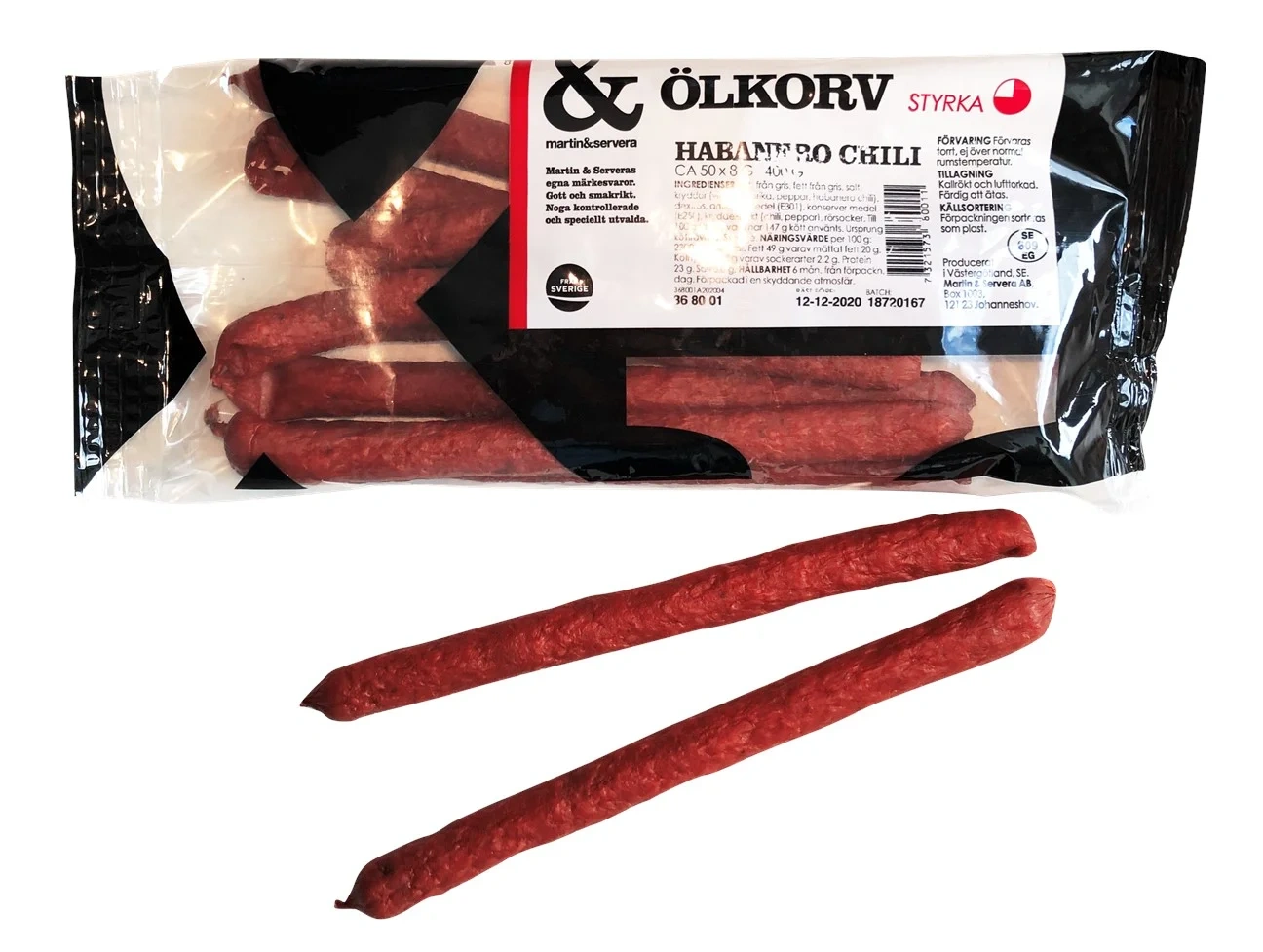 Ölkorv Habanero Chili