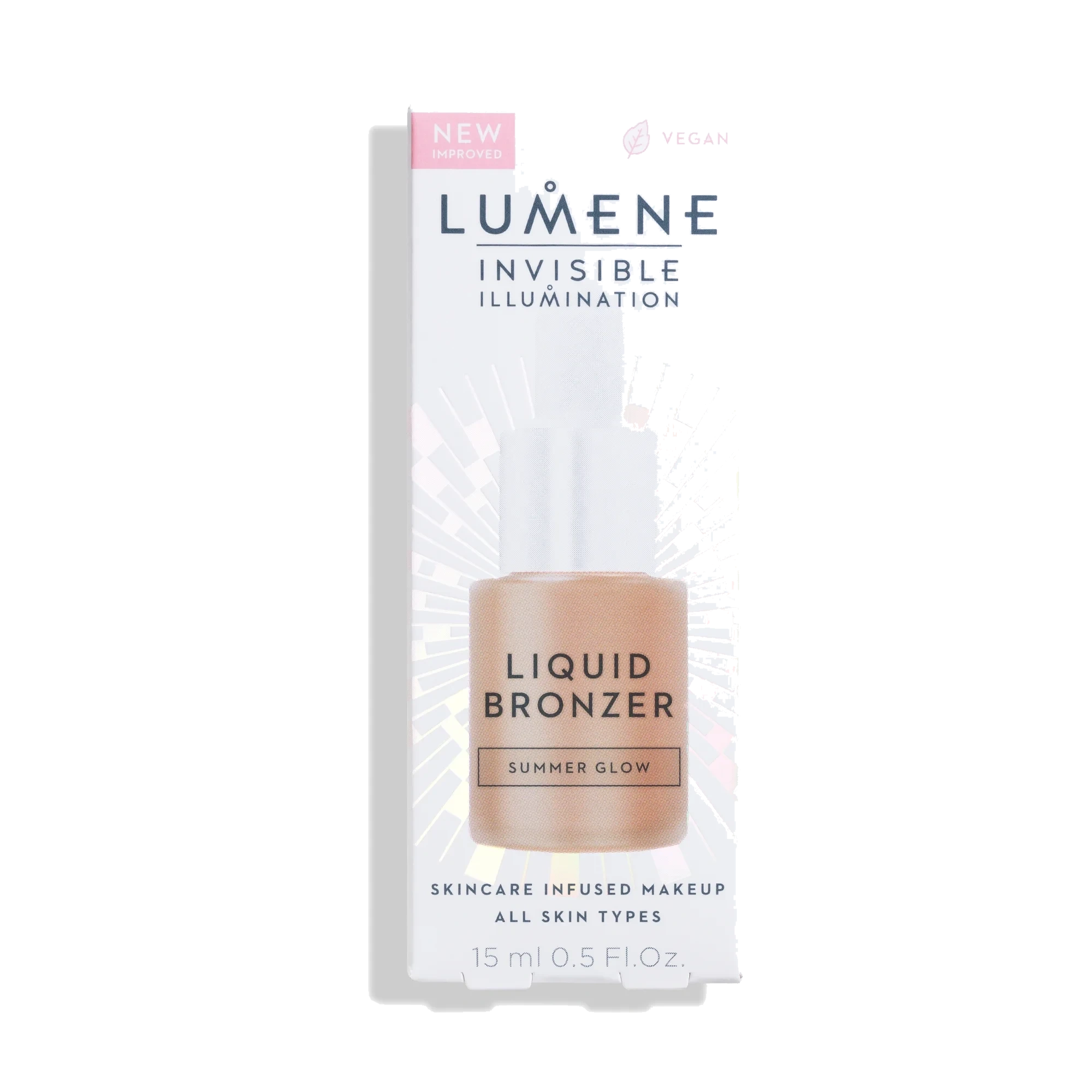 Lumene Invisible Illumination Liquid Bronzer, Summer Glow, 15 ml