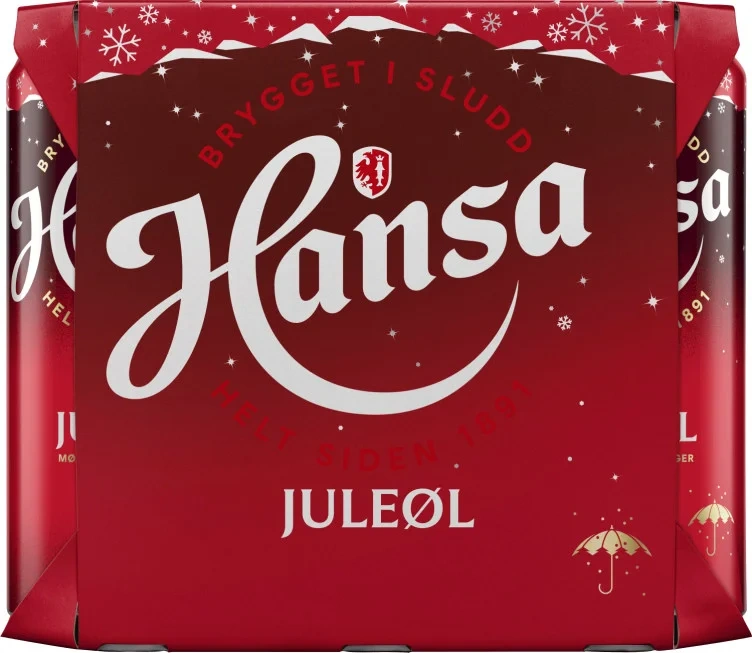 Hansa Juleøl 0,5lx6 boks
