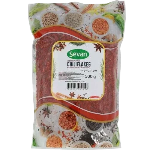 Chiliflakes Aleppopeppar