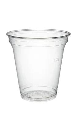 Plastbeger klart 200ml rpet polarity  50stk