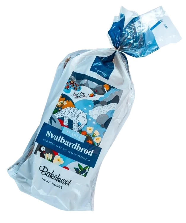 Svalbardbrød, Skåret 750g Bhnn