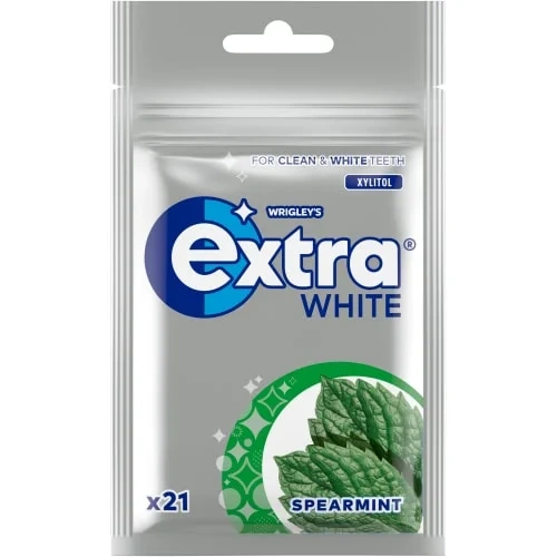 Spearmint Extra White Sugarfree Gum
