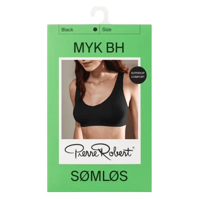 Micro Bra Black M Pierre-Robert