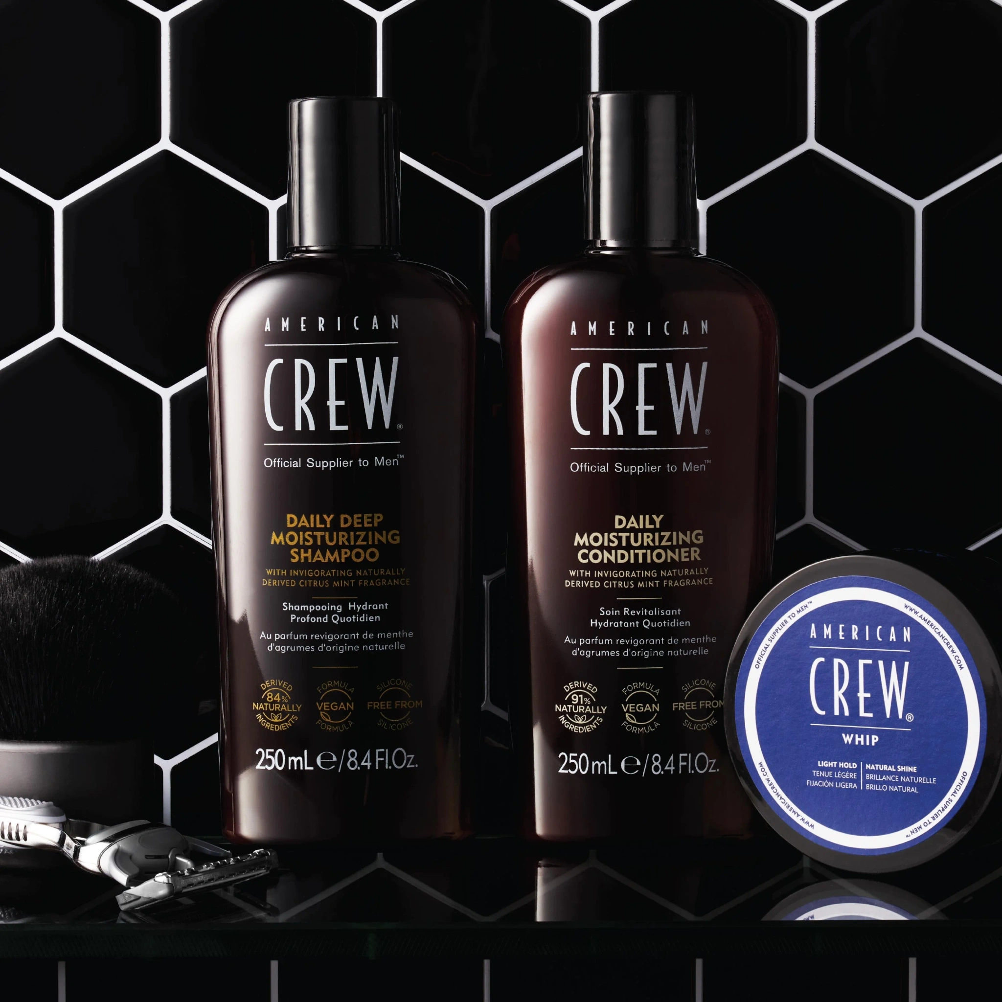 American Crew Daily Deep Moisturizing Shampoo, 250 ml
