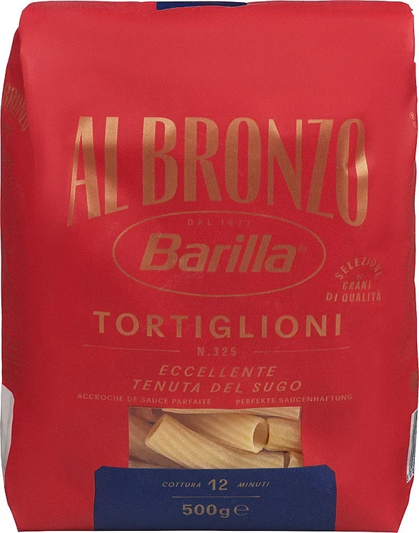 Pasta Tortiglioni Al Bronzo