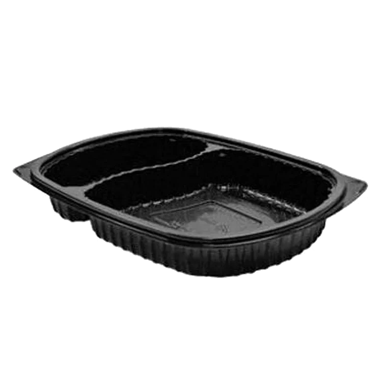 Mealmaster 2-rom pp-plast sort 250stk