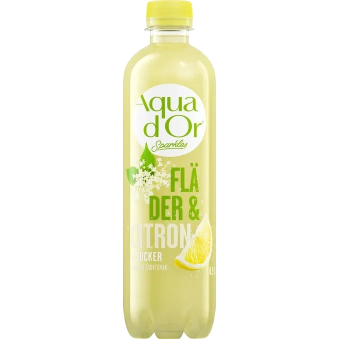 Kolsyrat Vatten Fläder & Citron