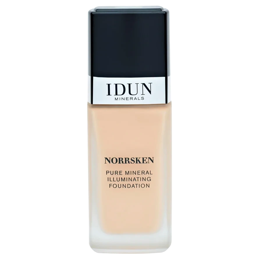 IDUN Minerals Liquid Mineral Foundation Norrsken Siri