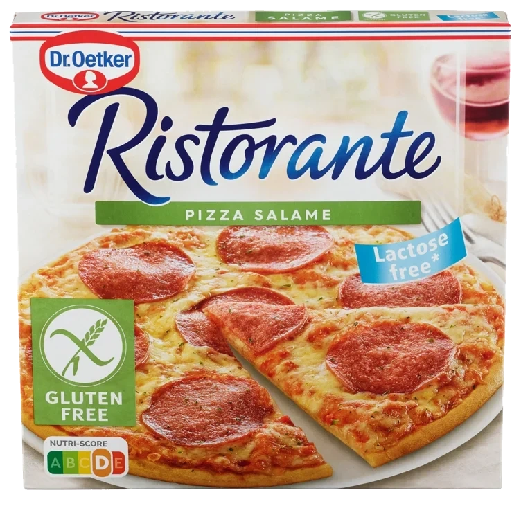 Pizza ristorante salame glutenfri  315g