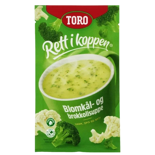 Blomkål&Brokkoli Suppe 22g Rett i Koppen
