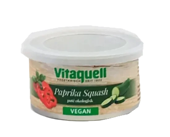 Vitaquell Pate Paprika/Squash 125g