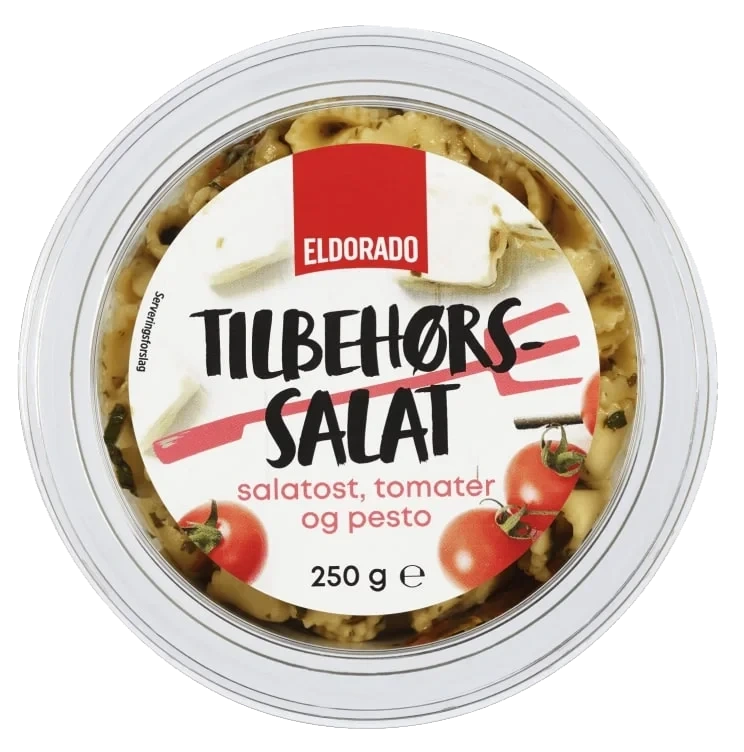 Pastasalat Ost/Tomat/Pesto 250g Eldorado