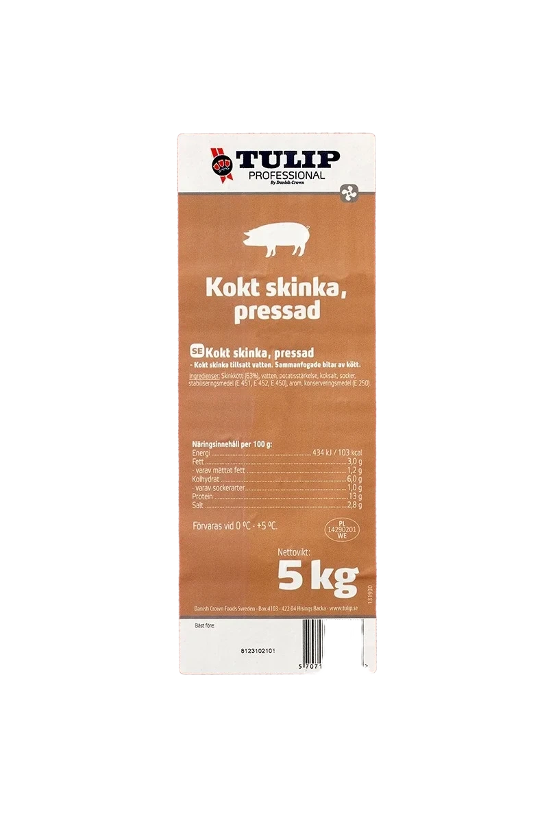 Skinka 63%, kokt, alutarm