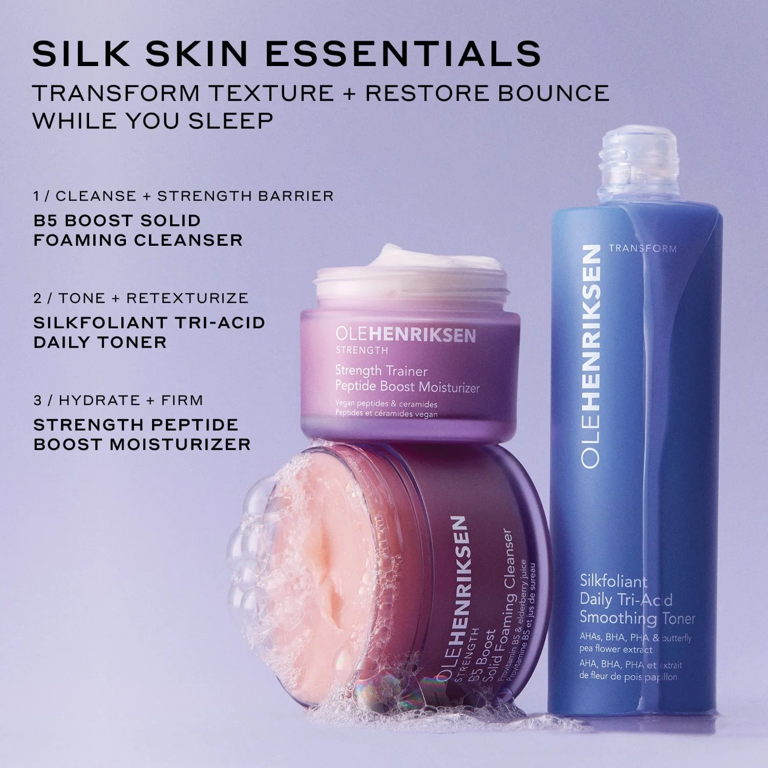 Ole Henriksen STRENGTH B5 Boost Solid Foaming Cleanser