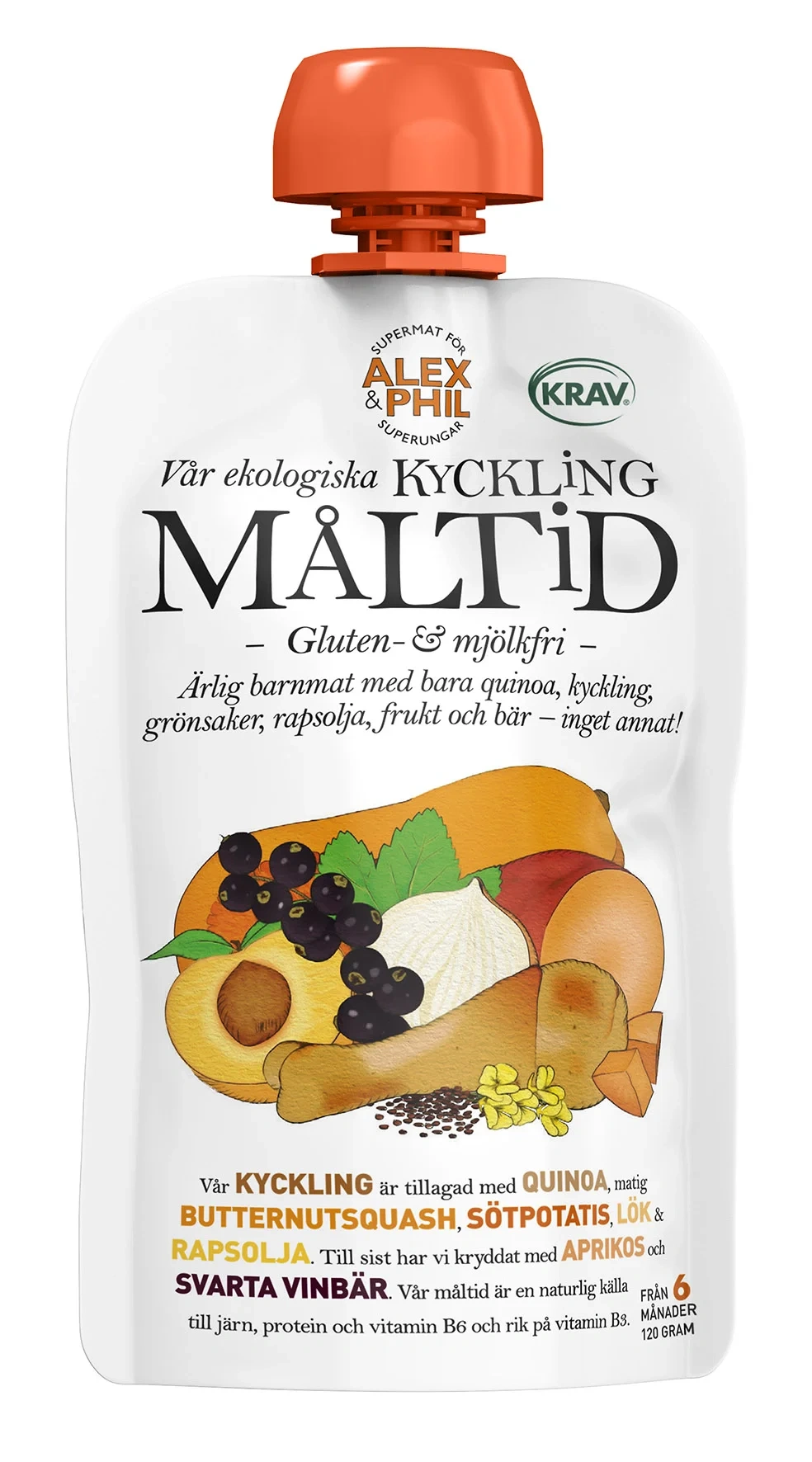 Måltid Kyckling Butternut Eko