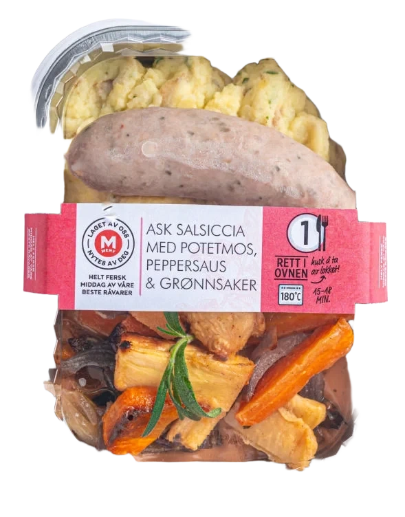 Ask Salsicca m/Grov Potetmos 515g