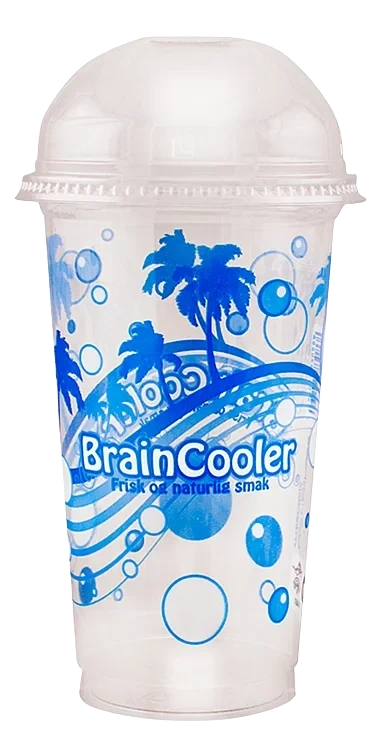 Braincooler slush beger m/lokk 0,5l  600stk
