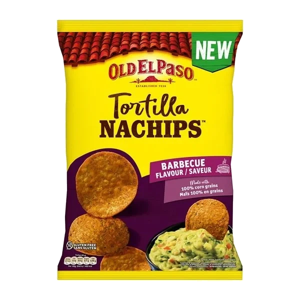 Tortilla Nachips - Barbecue Flavour