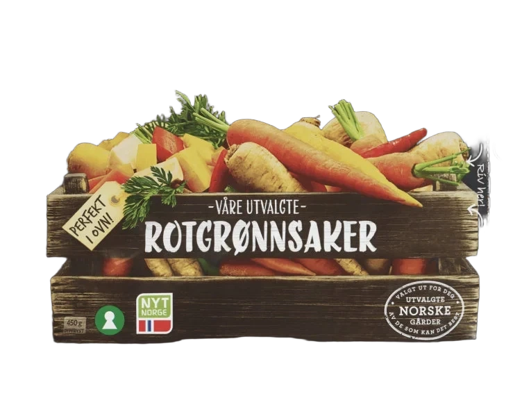 Våre Utvalgte Rotgrønnsaker 12x450g
