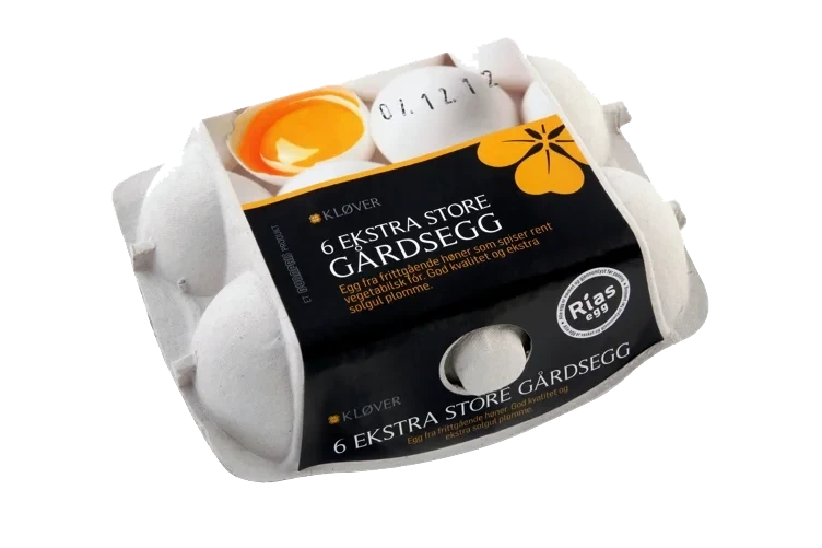 Gårdsegg Lykke Premium Xl 6pk