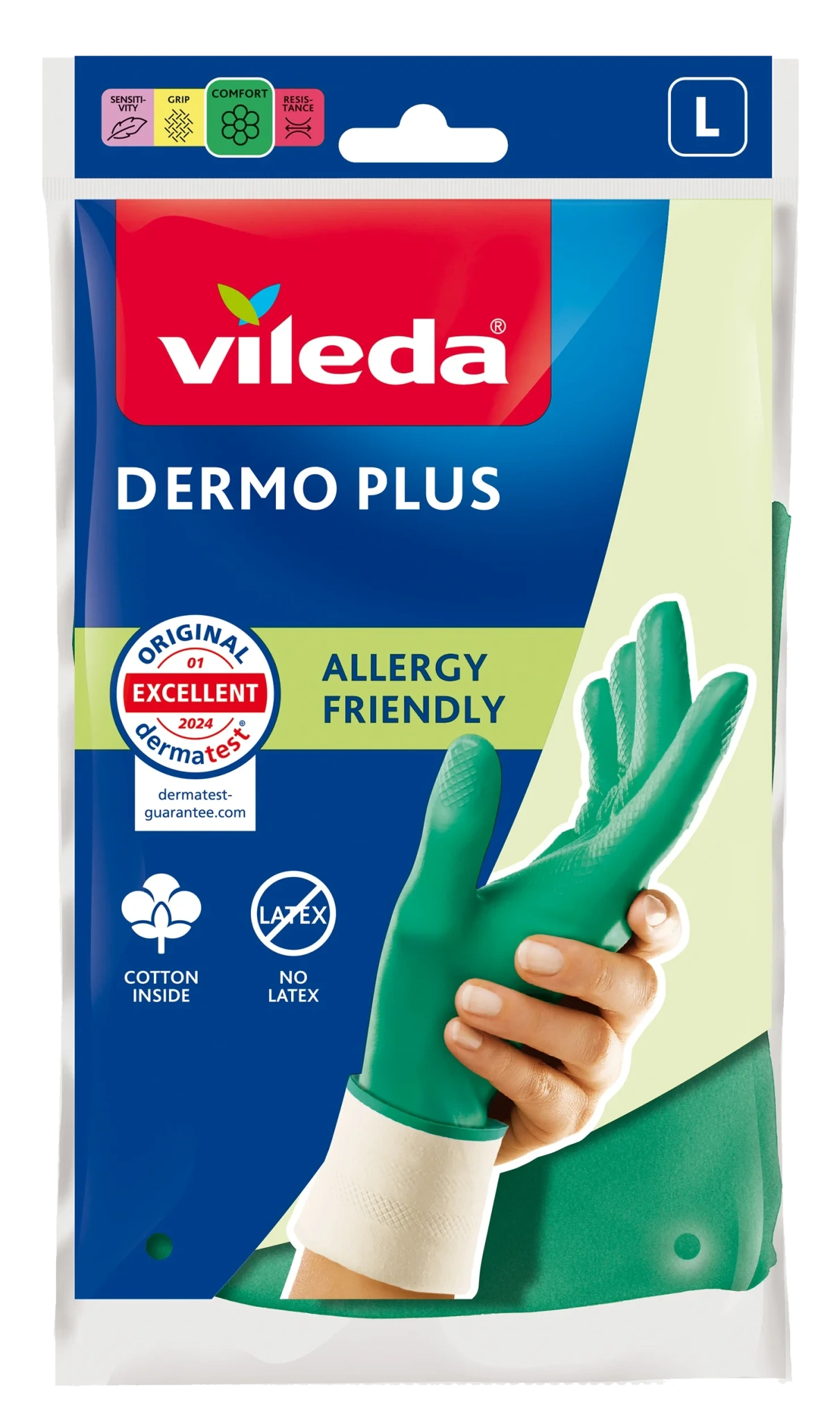 Dermo Plus hushållshandske L