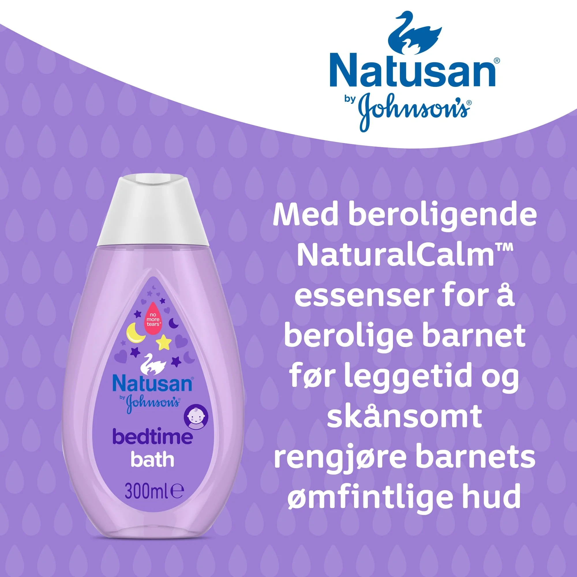 Natusan by Johnson's® Bedtime Bath, 300 ml