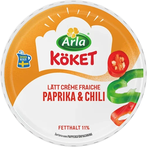 Lätt crème fraiche paprika / chili 11%