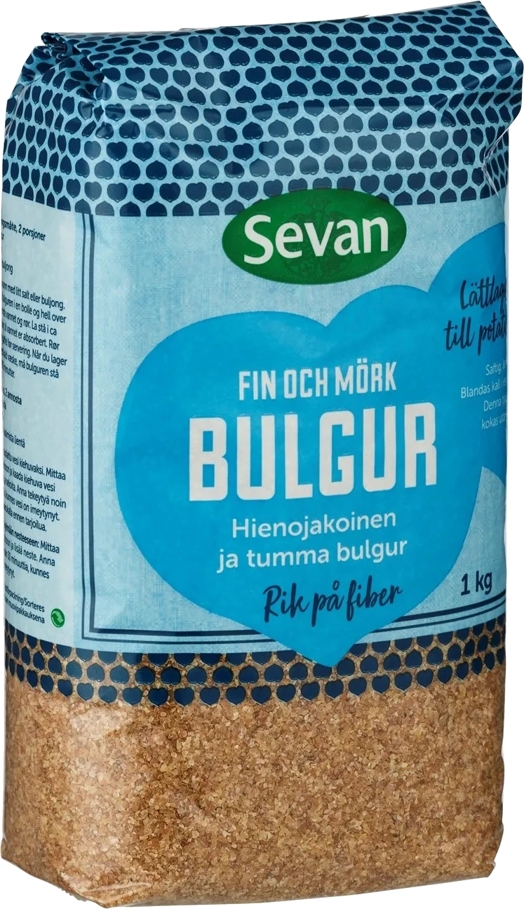 Bulgur fin och mörk