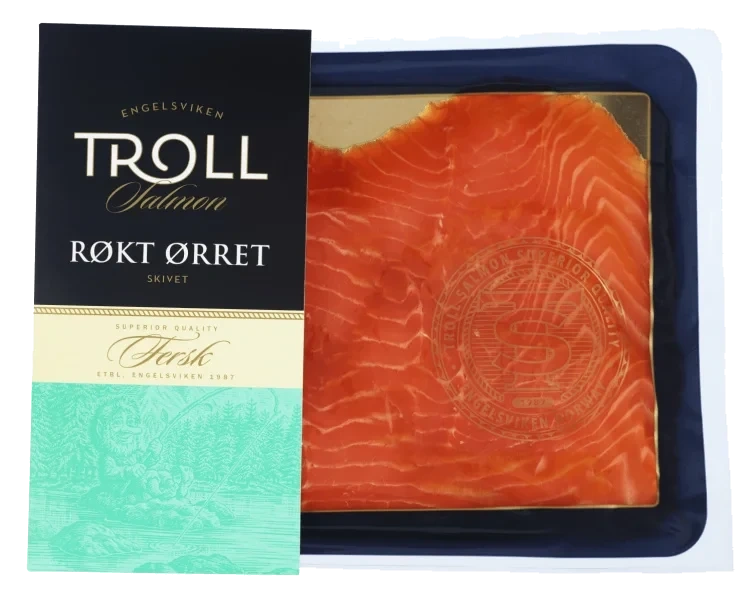 Ørret Røkt Skivet 200g Troll