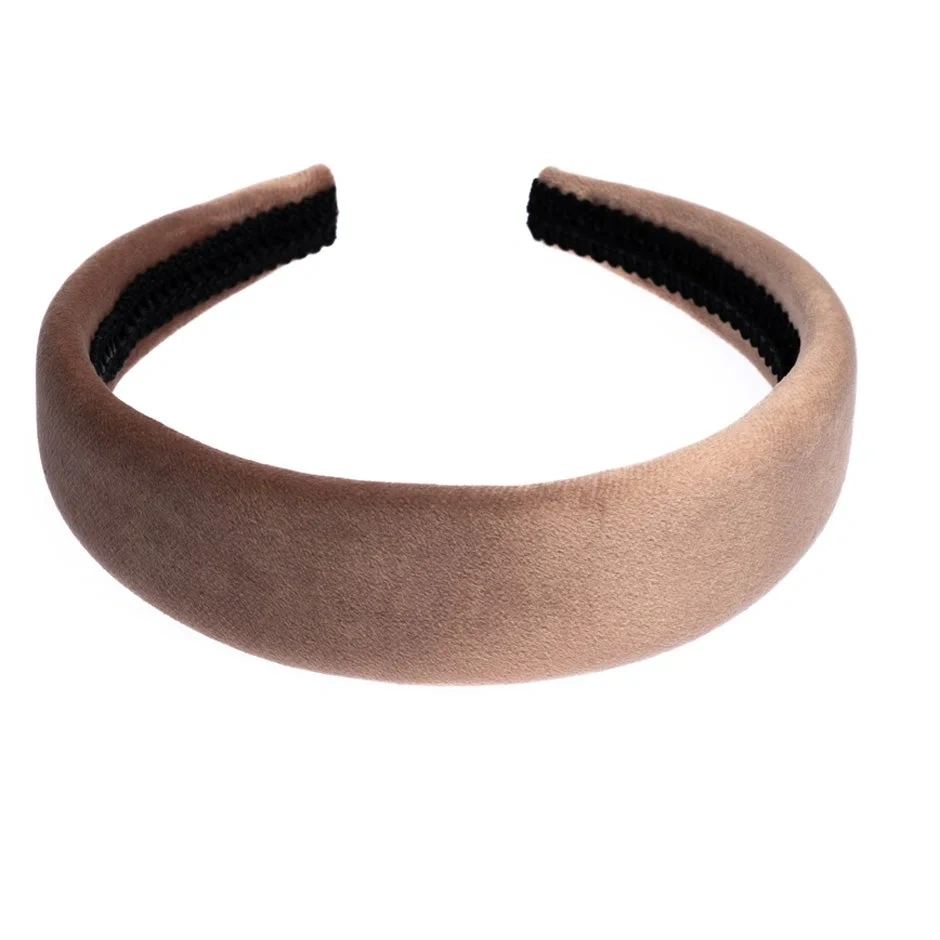 Dark Velvet Hair Band Broad