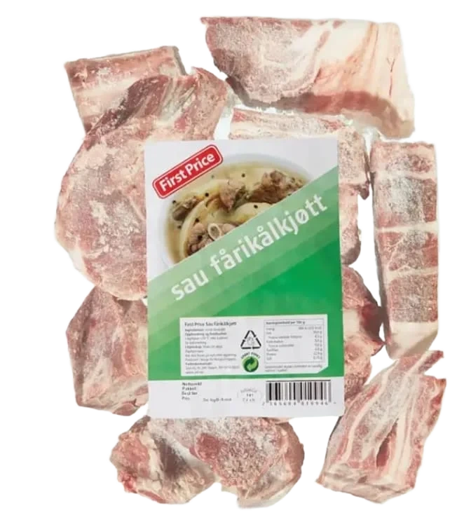 Fårikålkjøtt Av Sau Ca1kg First Price