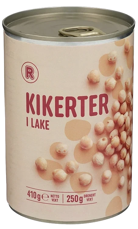 Rema 1000 kikerter 400g