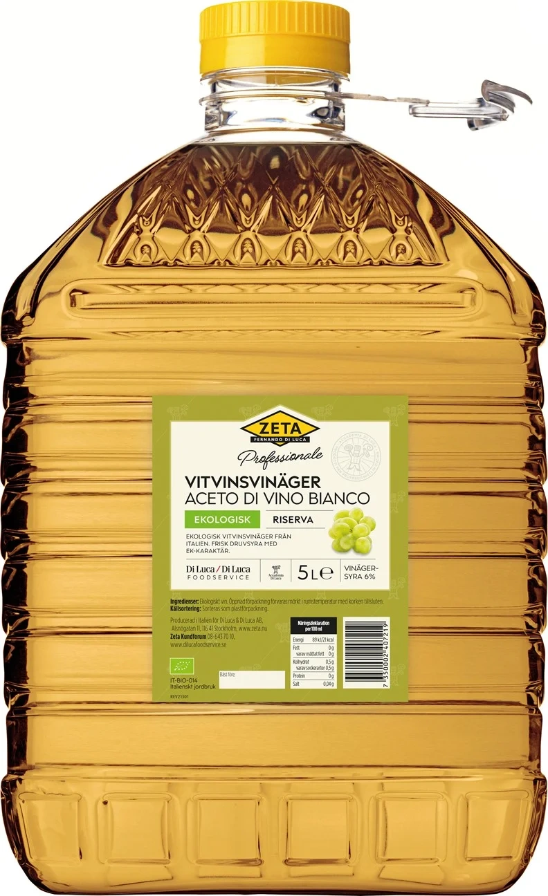 Vitvinsvinäger Ekologisk