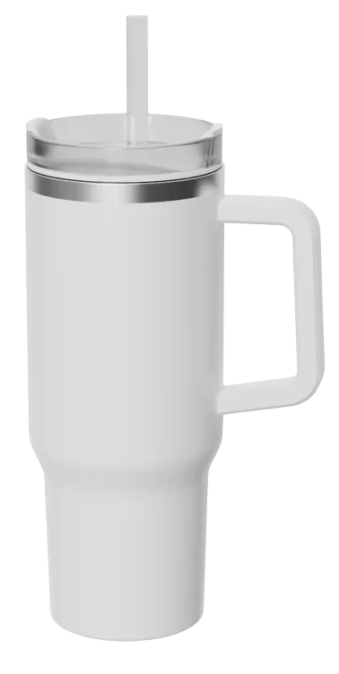Tumbler - White 1200ml Pantone Tumbler