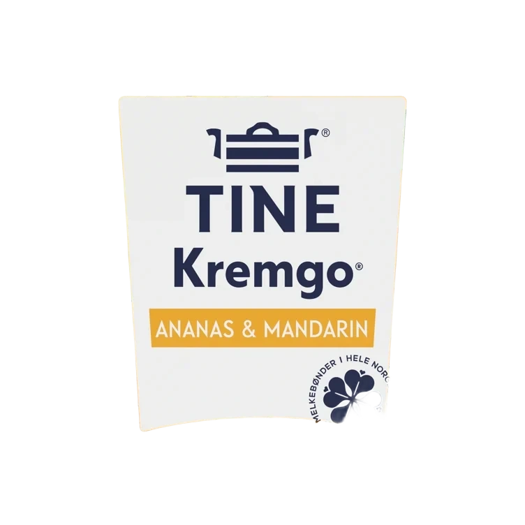 Kremgo' Mandarin/ananas 125g Tine