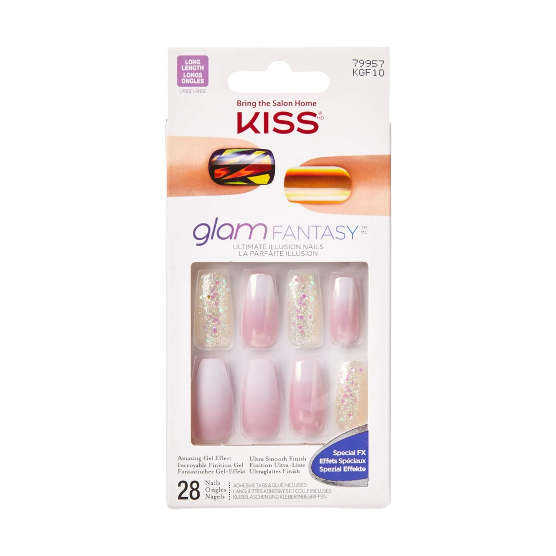 Kiss Glam Fantasy Nails Play Favorites