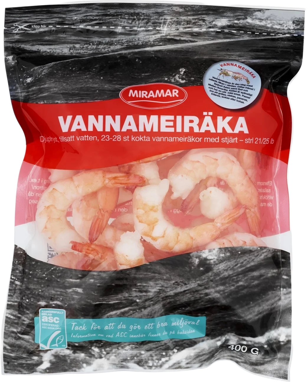 Miramar Vannameiräka kokt