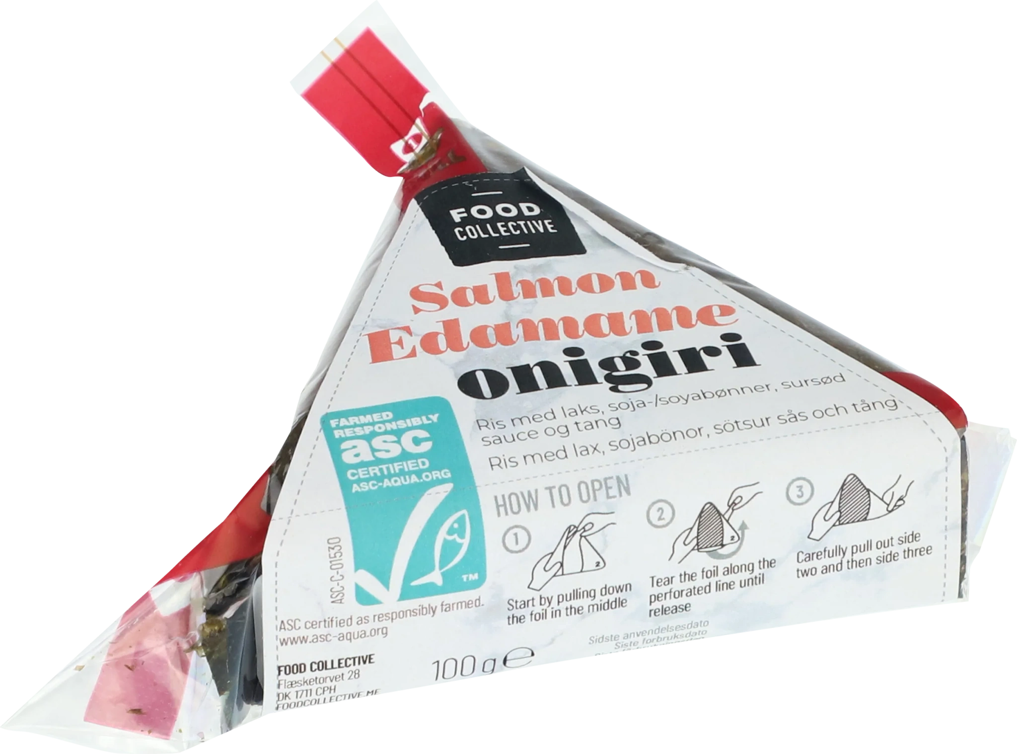 Food Collective Onigiri Salmon Edamame