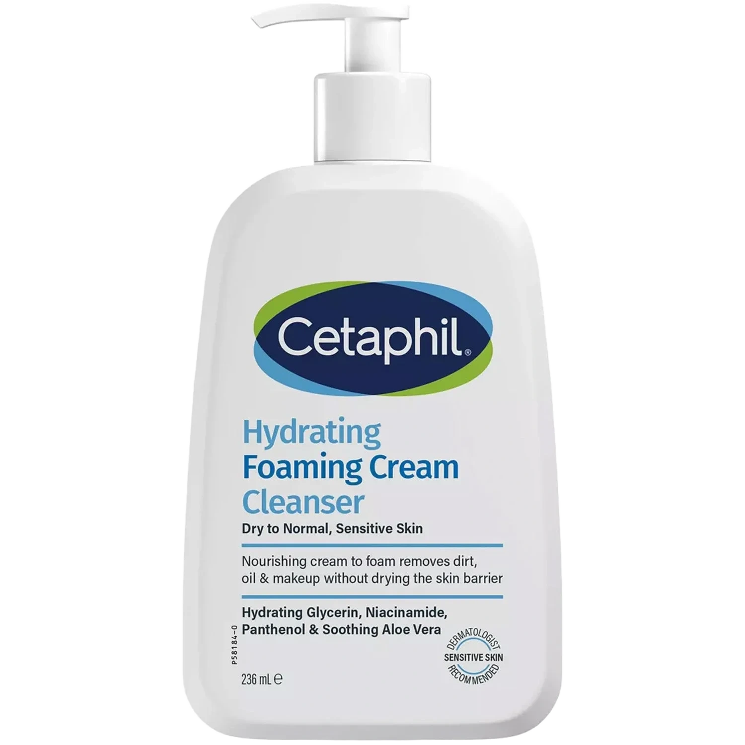 Cetaphil Hydrating Foaming Cream Cleanser
