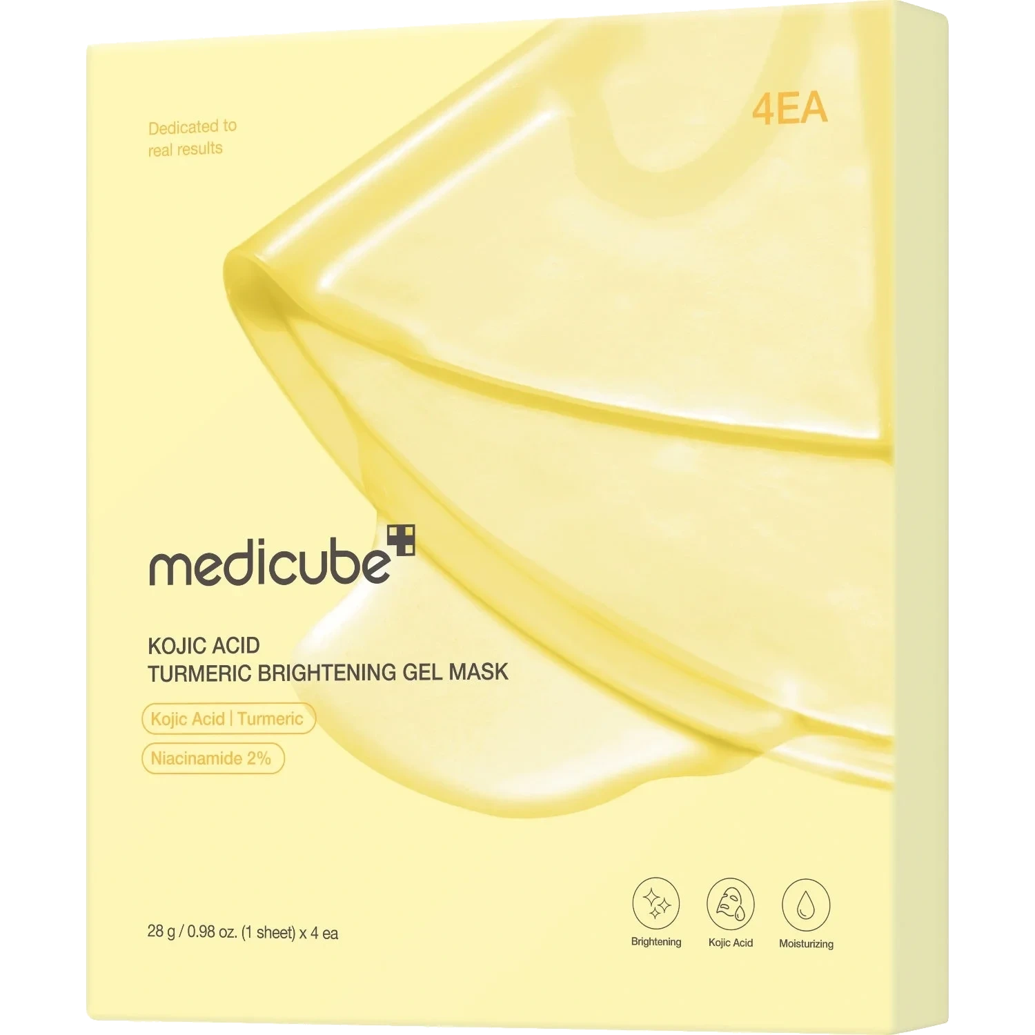 Medicube Koji Acid Turmeric Brightening Gel Mask