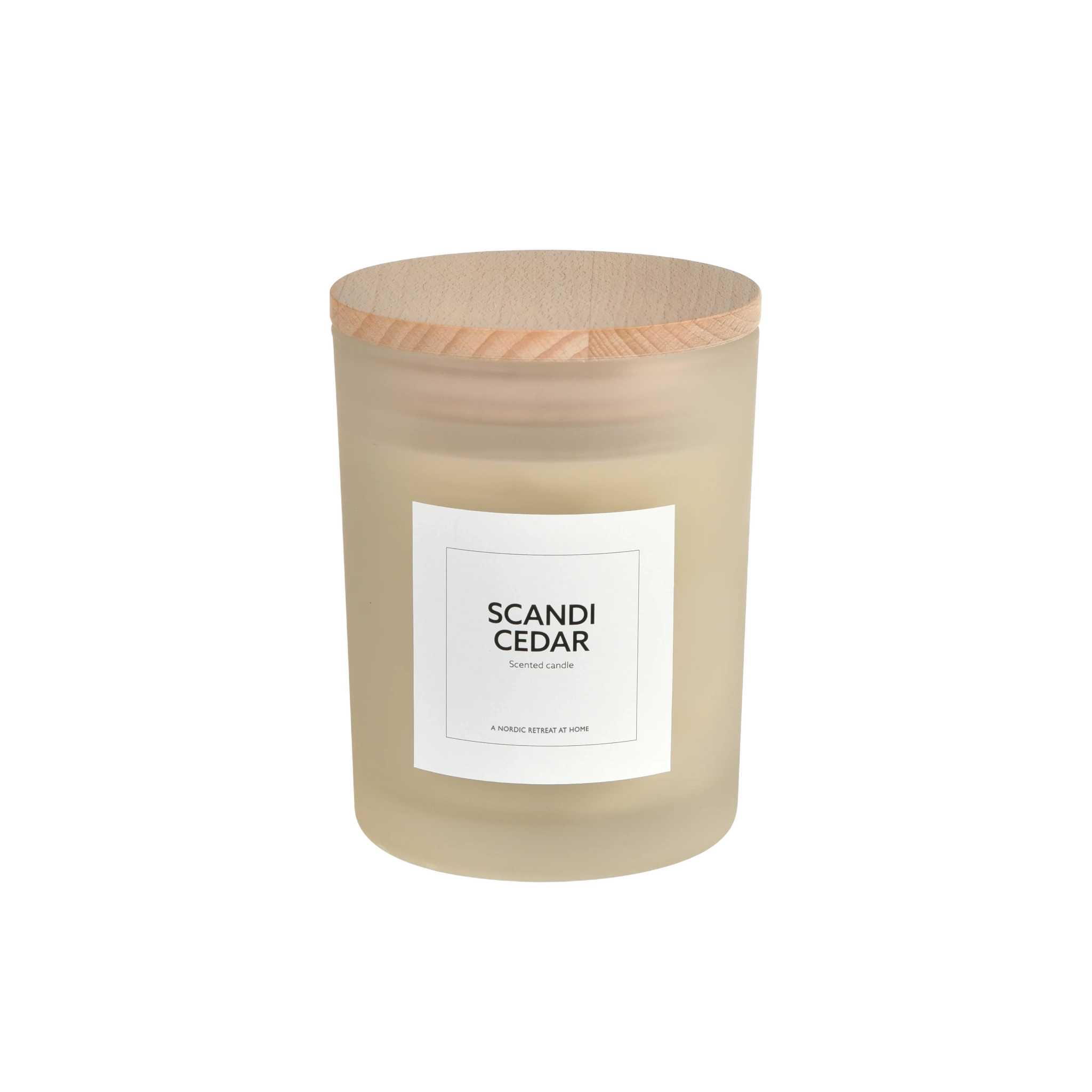 Stemningslykt m/Duft Parafin Scandi Cedar