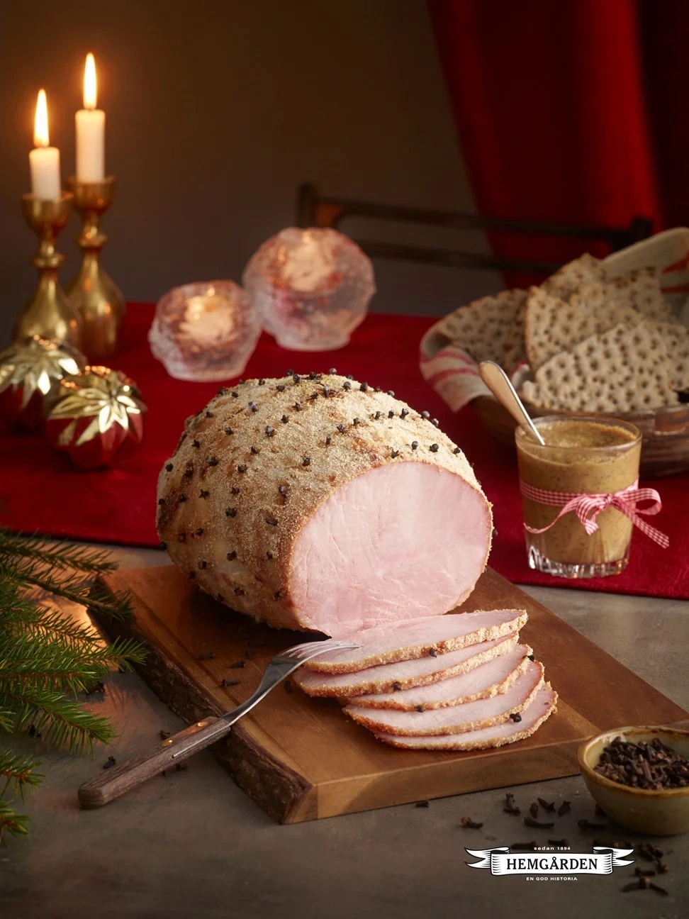 Julskinka griljerad