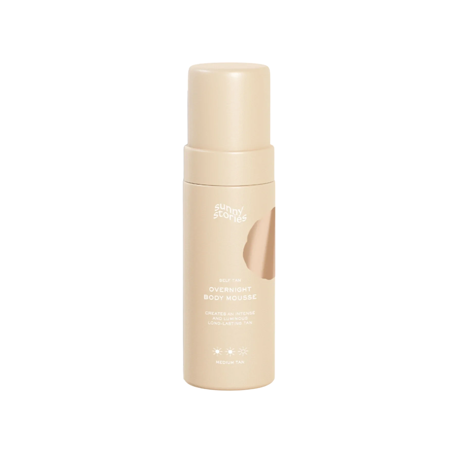 Sunny Stories Self Tan Overnight Body Mousse Medium 150 ml