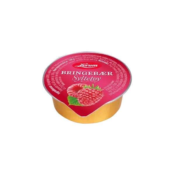 Bringebærsyltetøy 100/24g Lerum