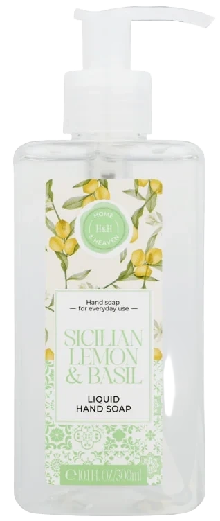 Sicilian Håndsåpe Lemon&Basil 300ml Home&Heaven