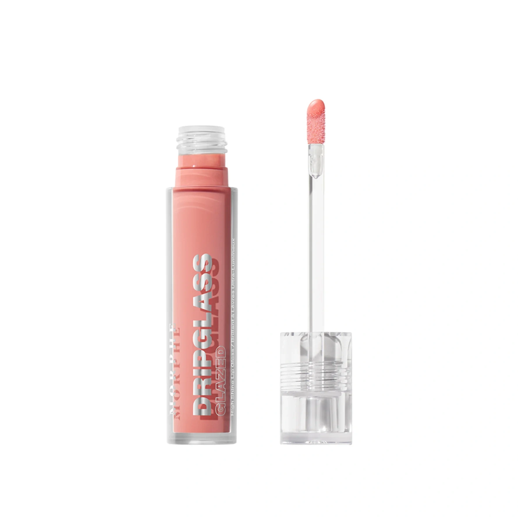 Morphe Dripglass Glazed High Shine Lip Gloss Polished Peach