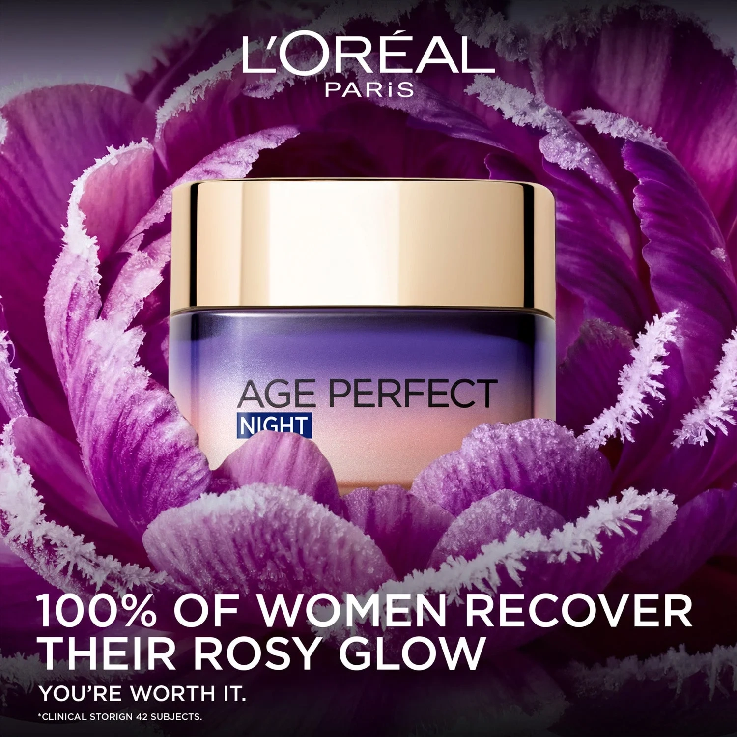 L'oréal Paris Age Perfect Rosy Glow Night Cream 50ml