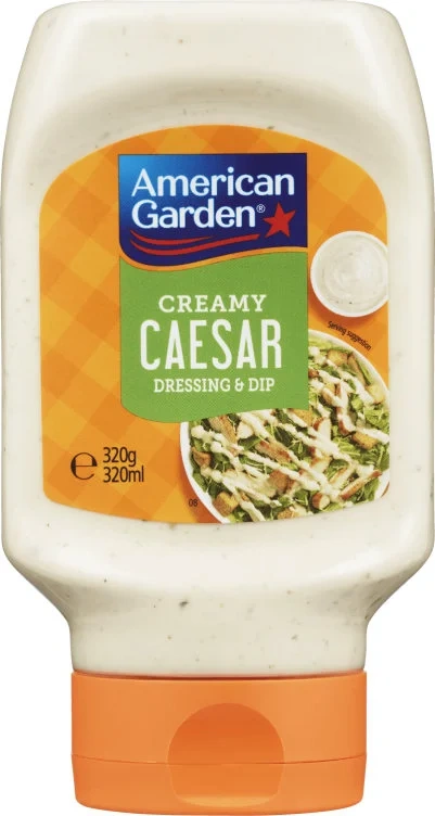 Creamy Caesar Dressing 320ml American Garden
