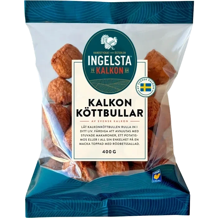 Kalkonköttbullar 400g Ingelsta kalkon